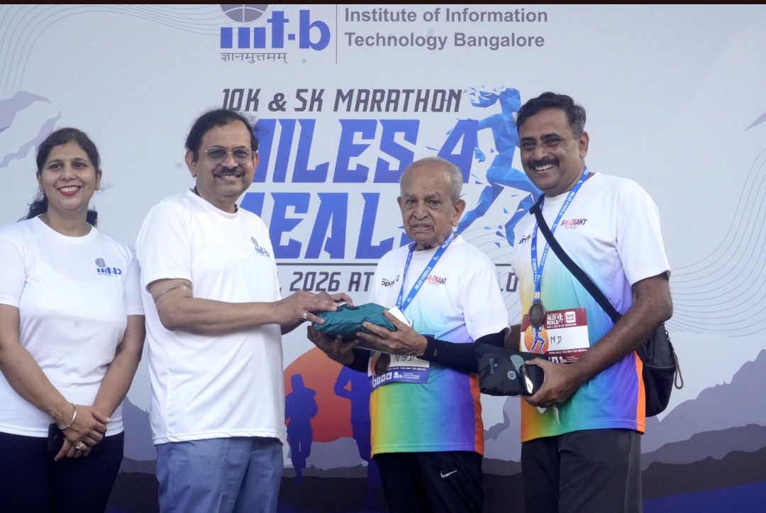 IIIT-Bangalore Raises INR 2.25 Lakh for Akshaya Patra Foundation through Miles 4 Meals Run 2026